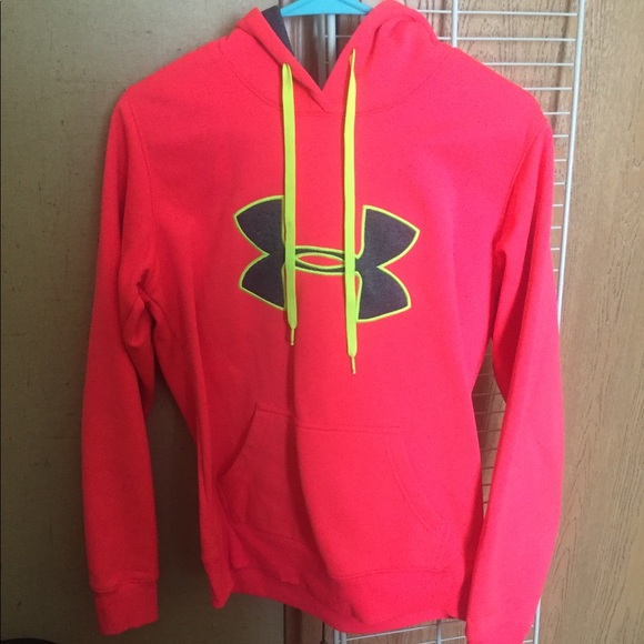 fluorescent pink hoodie